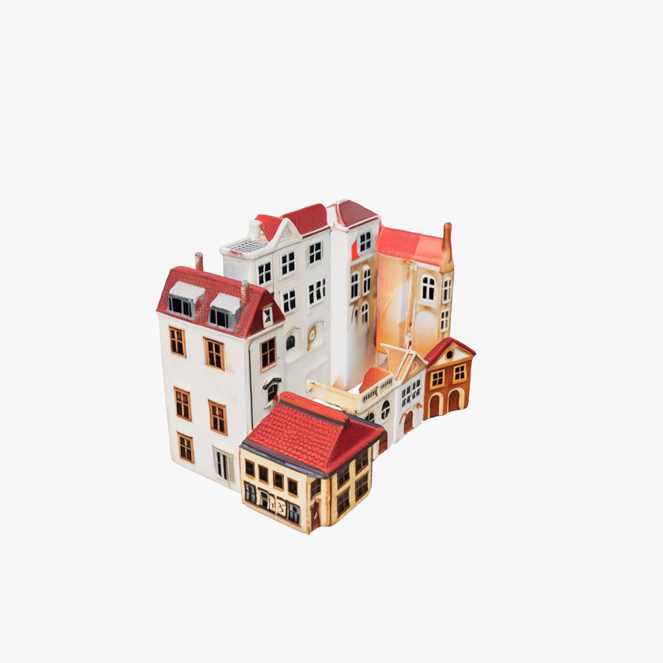 Charming European Buildings model pack